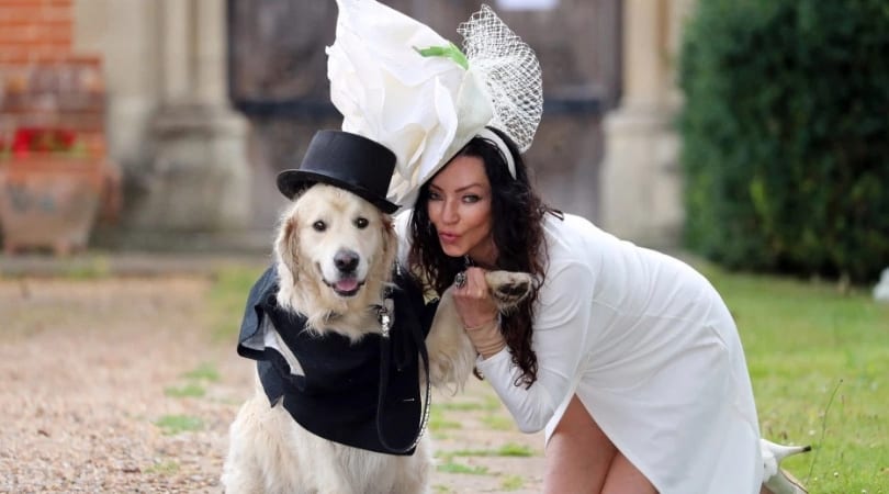 after 220 bad dates with men, this former model decides to marry her dog