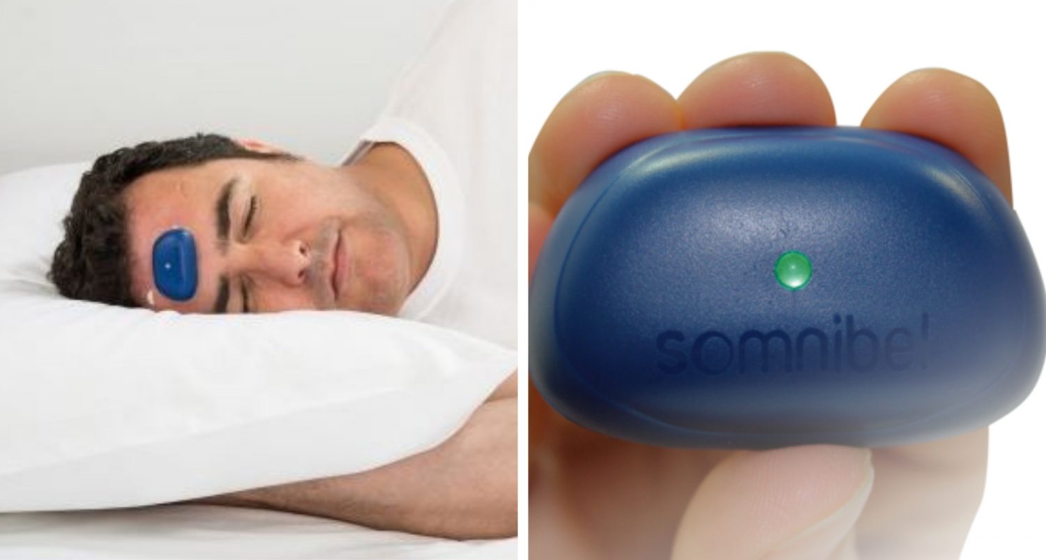 New Smart Device That You Stick To Forehead Could Be The Solution To Stopping Your Partner’s Snores