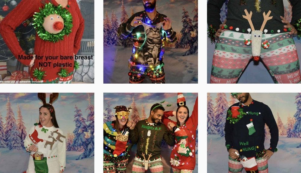 Get Yourself A Reindeer Boobs Christmas Sweater. It’s Trending!
