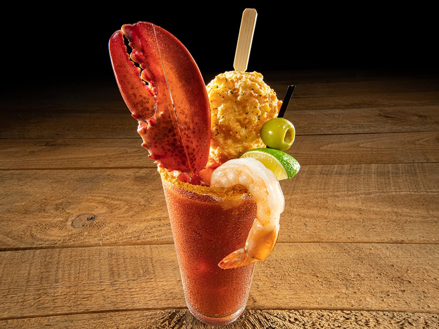 Red Lobster Reveals Unconventional Lobster Claw Bloody Mary Drink with Cheddar Bay Biscuit