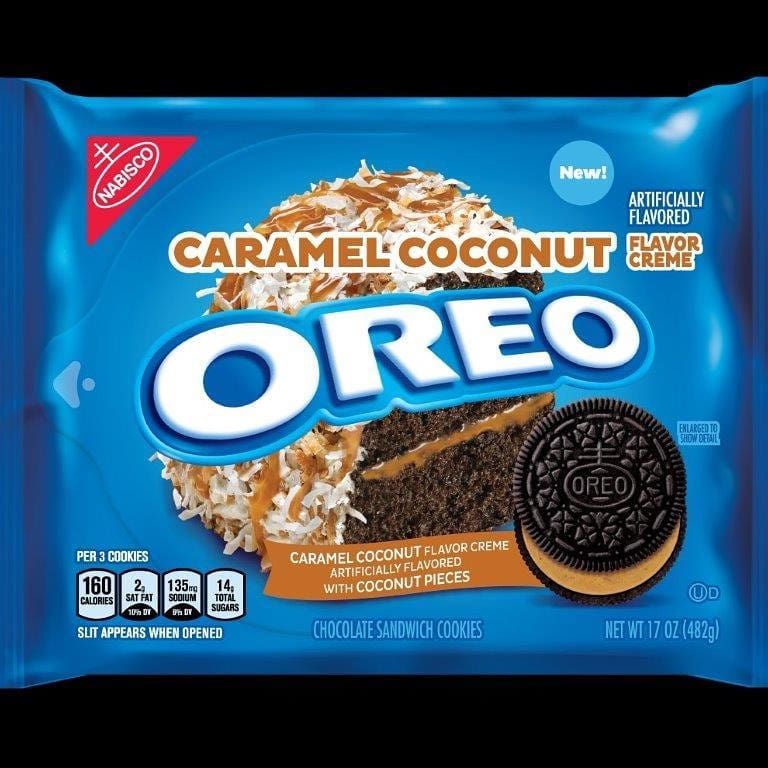 Oreo Released New Caramel Coconut And Chocolate Marshmallow Flavours In 2020