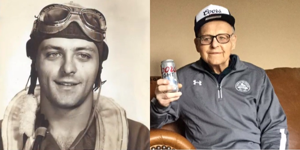 102-year-old Veteran Credits Longevity To Drinking Coors Light