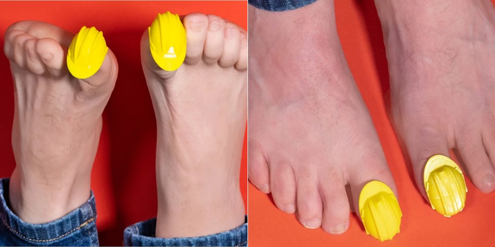 Now You Can Get Hard Hats For Your Toes!