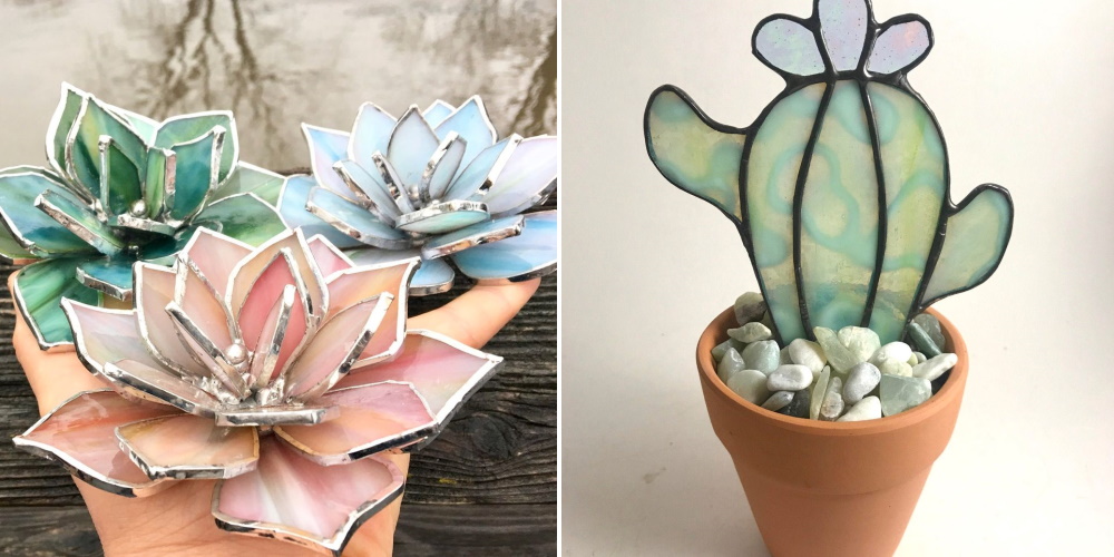 Stained Glass Plants Are Perfect For People Who Can’t Keep The Real Thing Alive