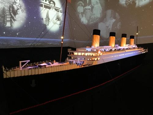 autistic boy builds largest lego replica of titanic