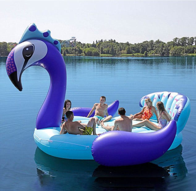 These Gigantic Pool Floats Fit Up To Six People