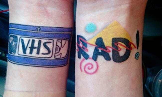 the best tattoos inspired by ’90s pop culture