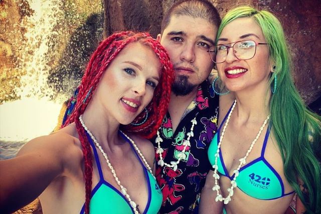 polyamorous man who wants to get both his wives ‘pregnant at the same time’ admits it will be ‘a lot of work’