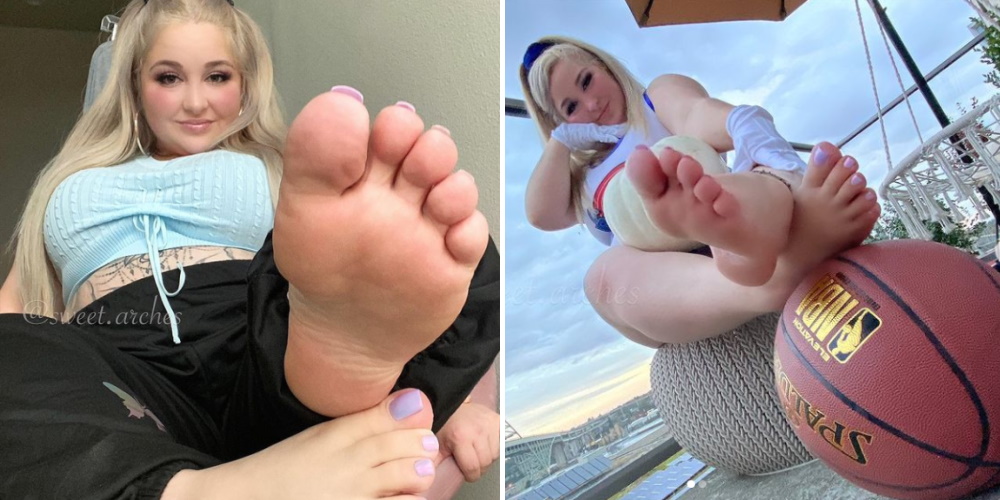 onlyfans model reveals she makes $7,000 a month crushing fruit with her feet for fetishists