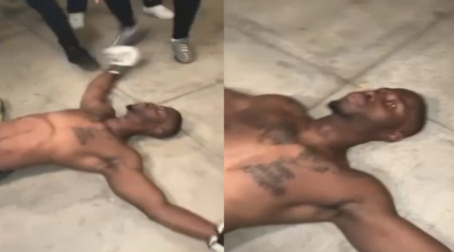 landlord challenges his tenant to eviction boxing match; gets knocked out cold