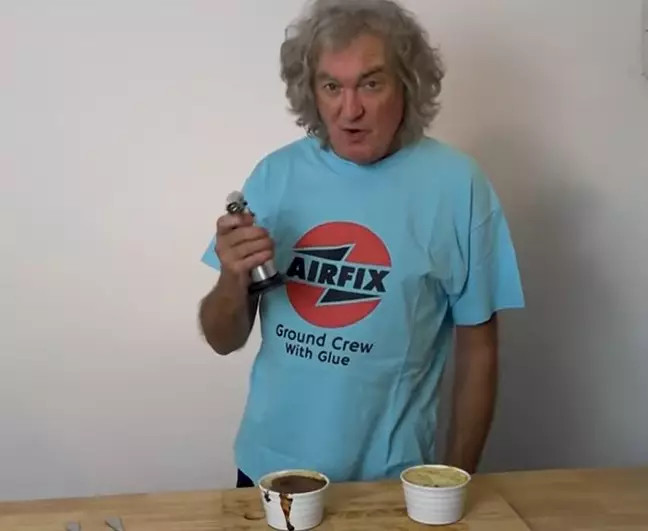james may cooked and ate cat food and quite liked it
