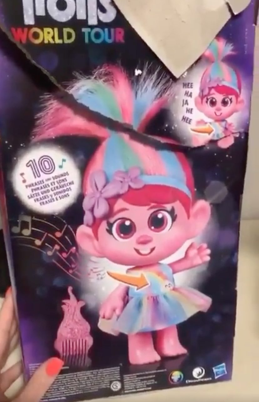 'trolls world tour' doll pulled from shelves after parents call button placement 'inappropriate'