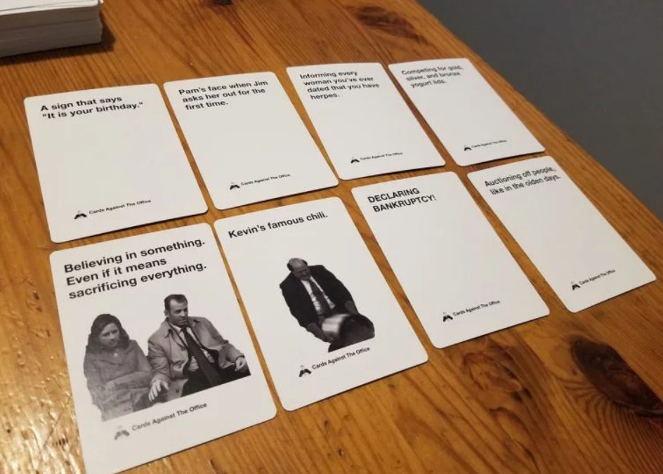 you can now play a version of cards against humanity for fans of 'the office'