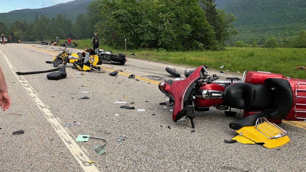 7 Dead As Truck Plows Into Motorcycles In New Hampshire