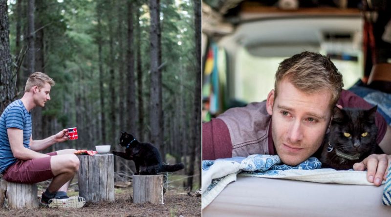 This Man Resigned His Job And Sold Everything He Owned To Travel With His Cat