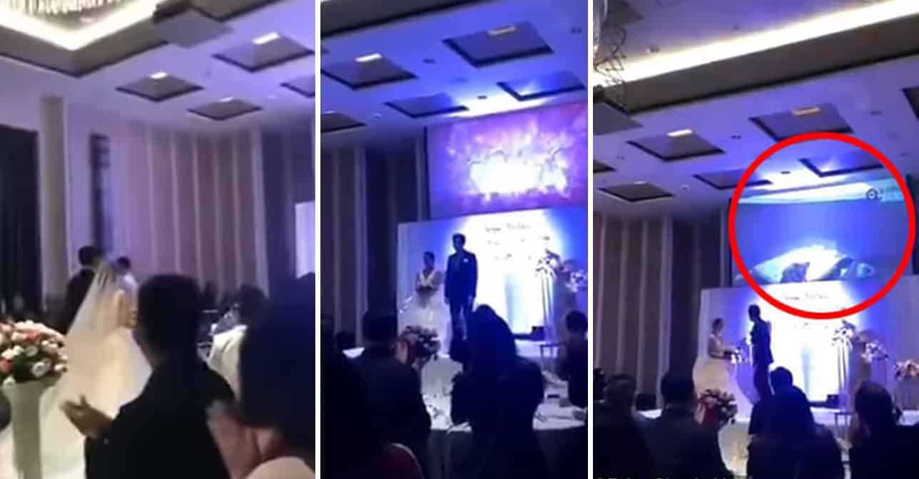 Groom Plays Cheating Wifes Sex Tape To Wedding Guests In Epic Revenge