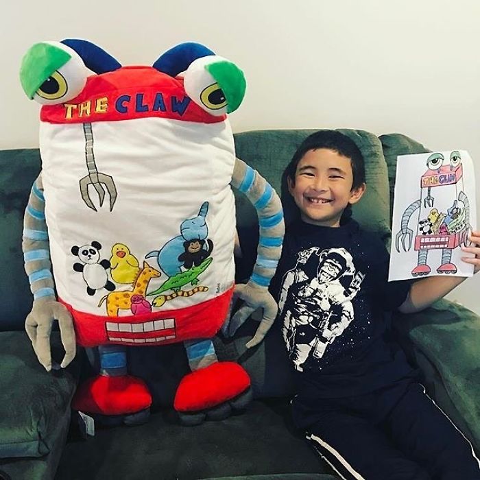 this company turns kids' drawings and doodles into cuddly plush toys
