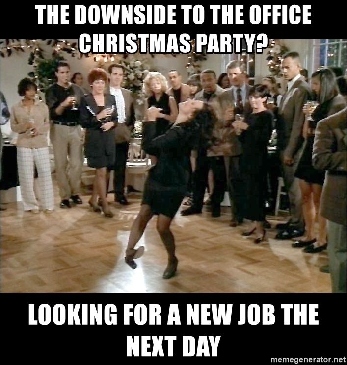 12 memes anyone who's ever been to a holiday office party can relate to
