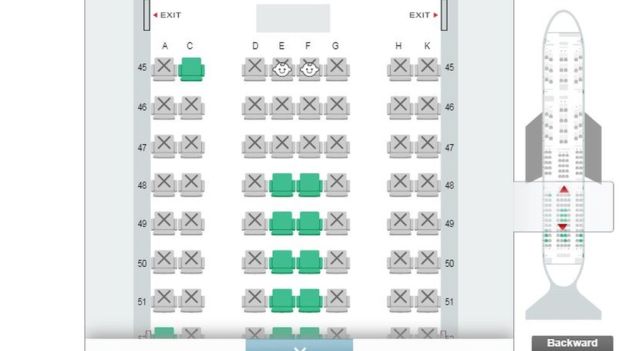 airline introduces booking system that shows where babies are seated