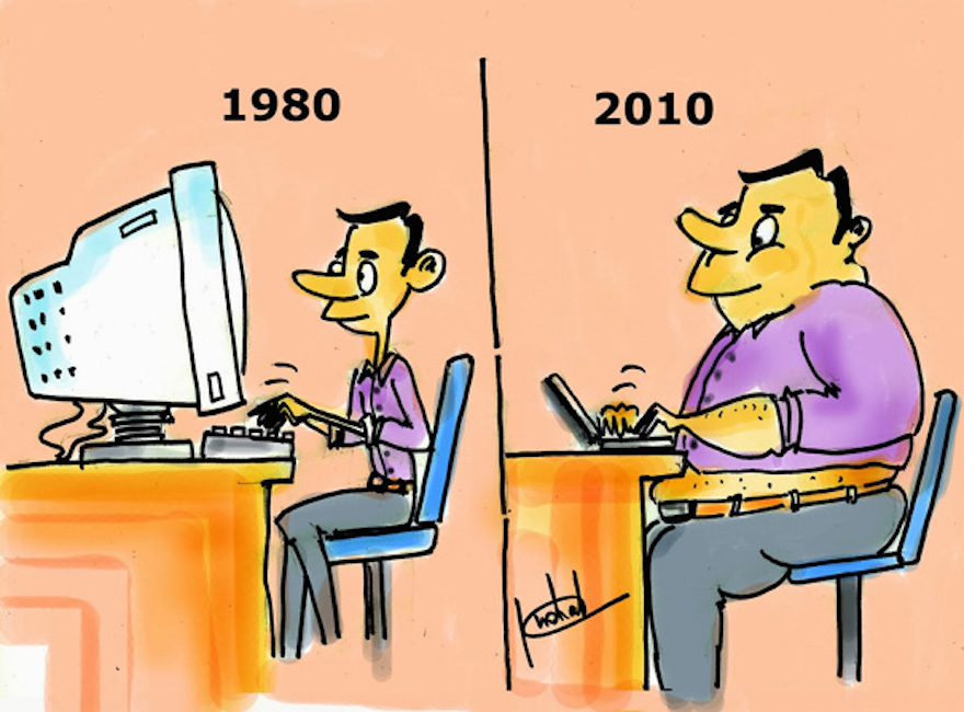 20 funny, but realistic illustrations that prove the world has changed for the worse