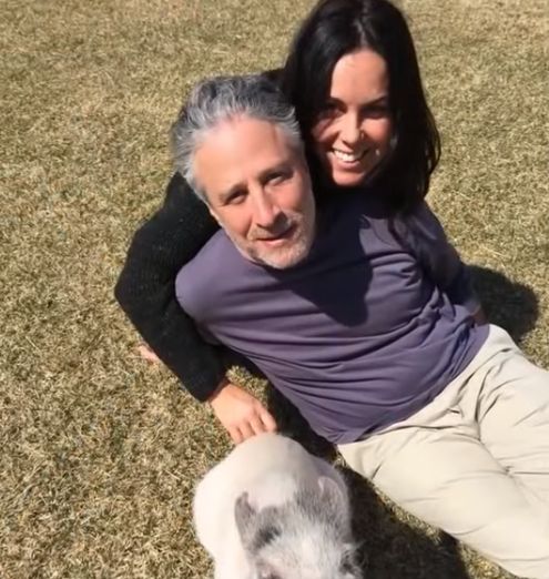 jon stewart has transformed his 12-acre farm into a sanctuary for abused animals