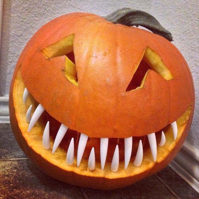 These Pumpkin Teeth Are The Easiest Way To Decorate Your Pumpkin And ...