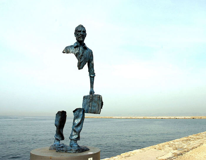these 21 gravity-defying sculptures will mess with your head
