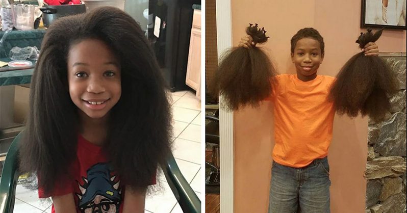 Boy Spent 2 Years Growing His Hair To Make Wigs For Kids With Cancer