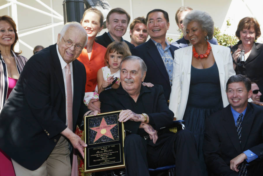 james doohan, the 'star trek' actor who was a wwii hero: he took out two german snipers and survived being shot six times during d-day in world war ii