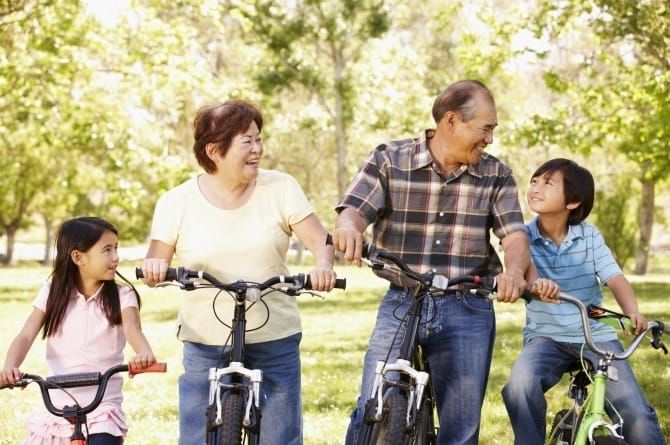 kids grow up happier and better with grandparents by their side