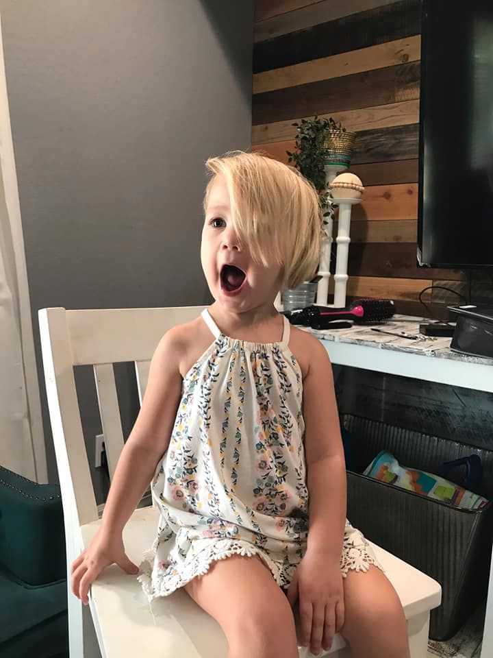 hair dresser steps in, transforms toddler's accidental diy haircut into a fabulous style