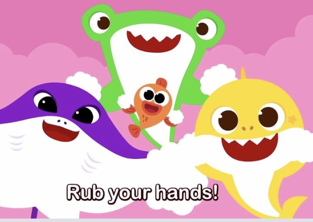 when everything else seems to fail, baby shark releases new song about washing hands
