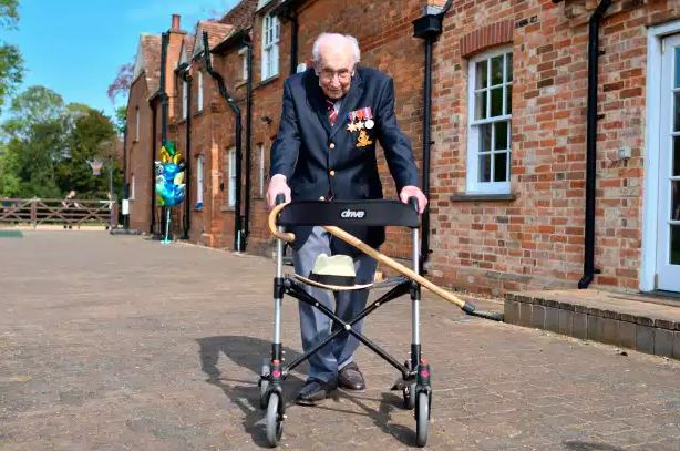 captain sir tom moore dead aged 100 – hero who raised millions for nhs dies in hospital after covid battle