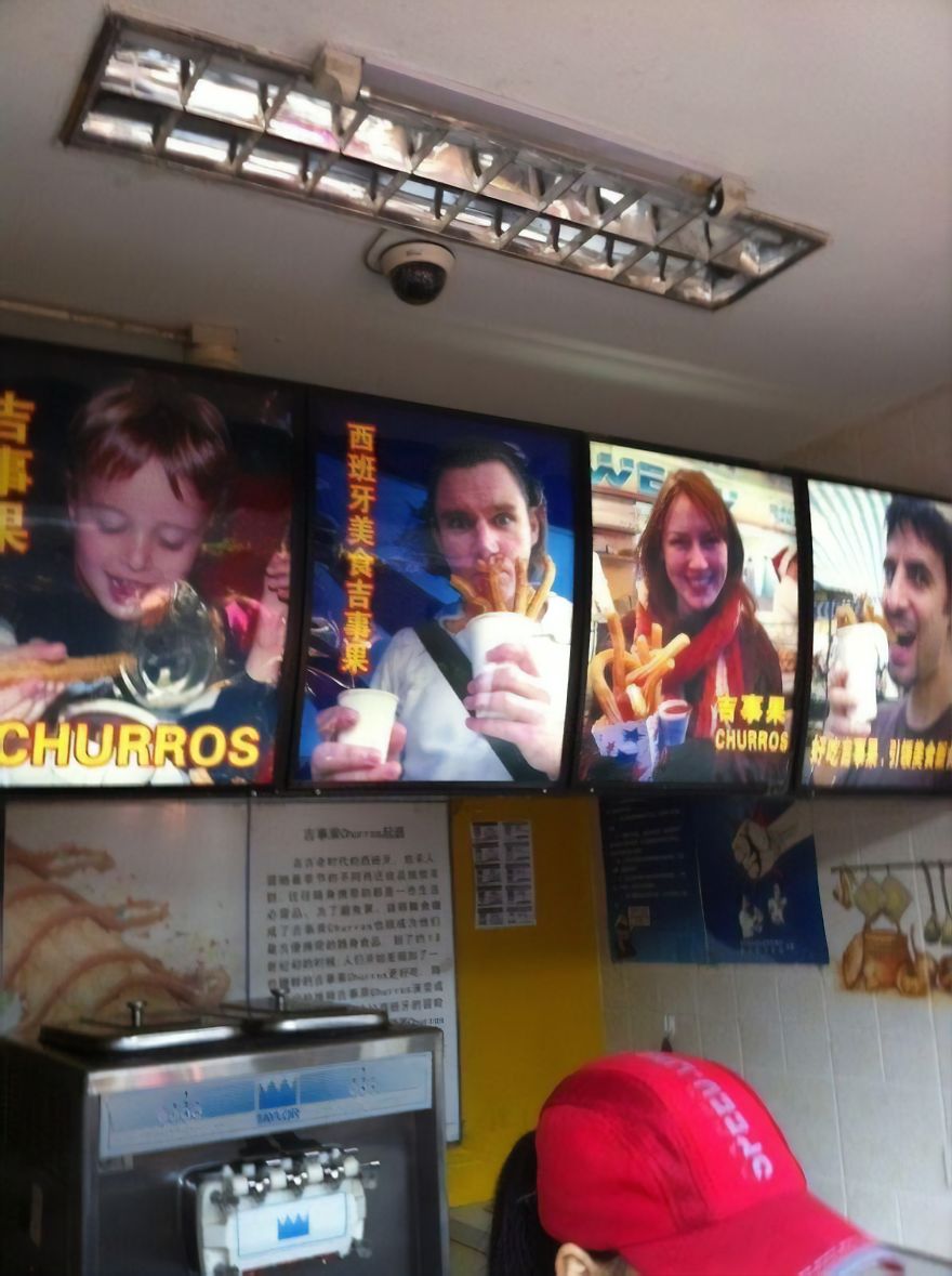 this guy finds out that his face is being used all over china to advertise churros