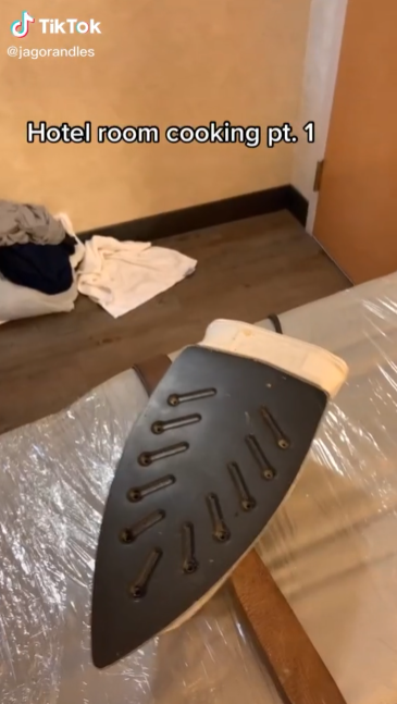 quarantined chef cooks meals with hotel appliances and goes viral on tiktok