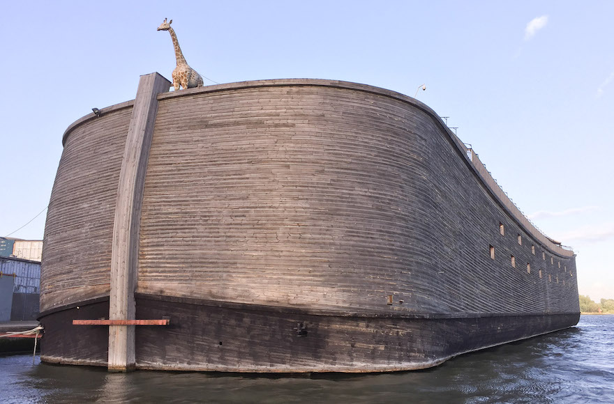 man built a full-size replica of noah’s ark