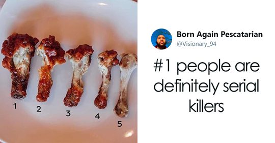 someone sparks a heated discussion after sharing a chicken wing eating scale on twitter