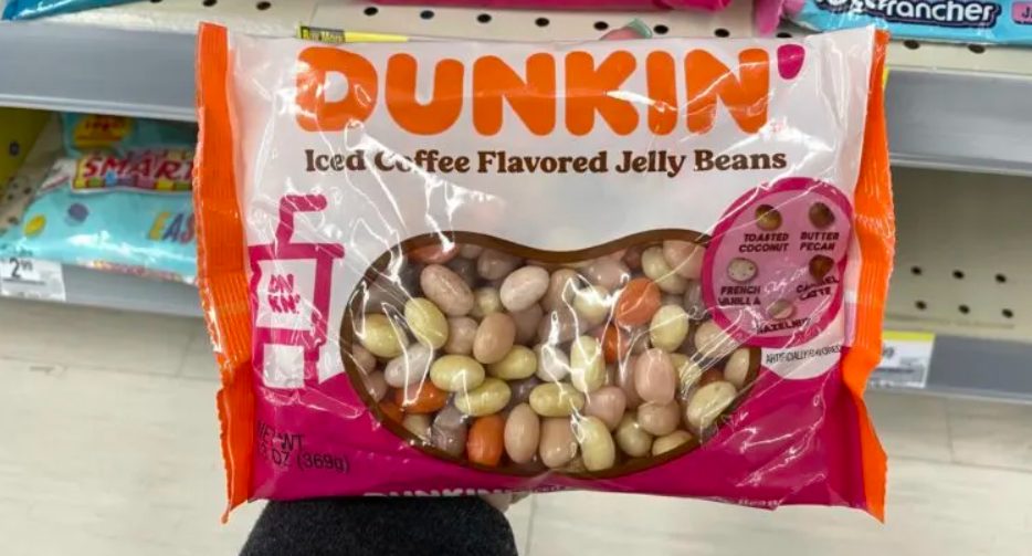 dunkin’ iced coffee flavored jelly beans exist for people obsessed with coffee