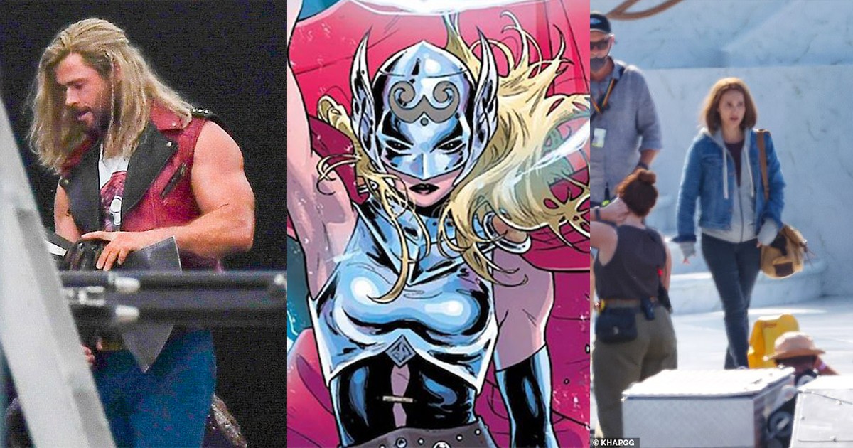 Leaked: Pictures Of Muscular Natalie Portman On Set Of Thor: Love & Thunder