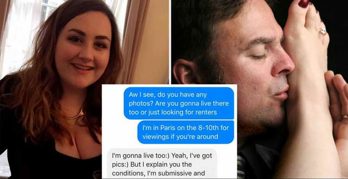 student offered a rent-free flat as long as she agrees to landlord’s conditions