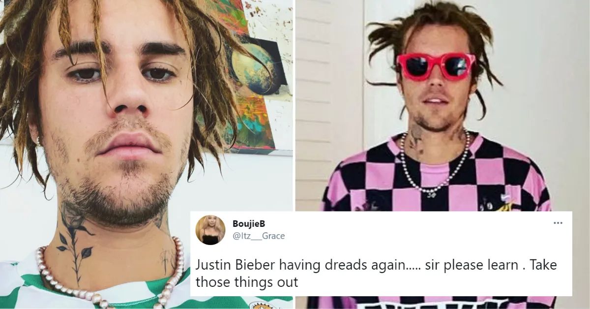 twitter calls out justin bieber for ‘cultural appropriation’ because of his dreads