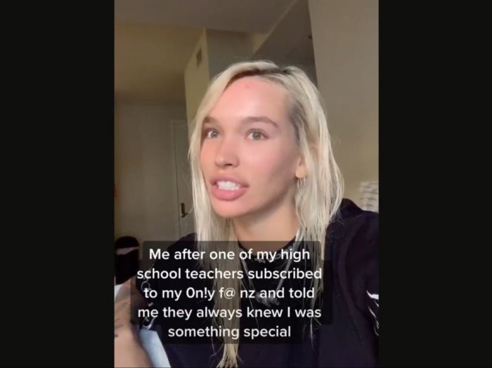 Onlyfans Model Creeped Out After Discovering Her Former High School Teacher Now Follows Her