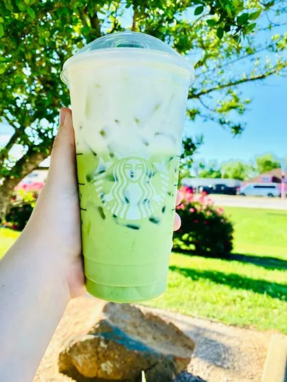 you can get a springtime tea at starbucks to give you all the spring vibes