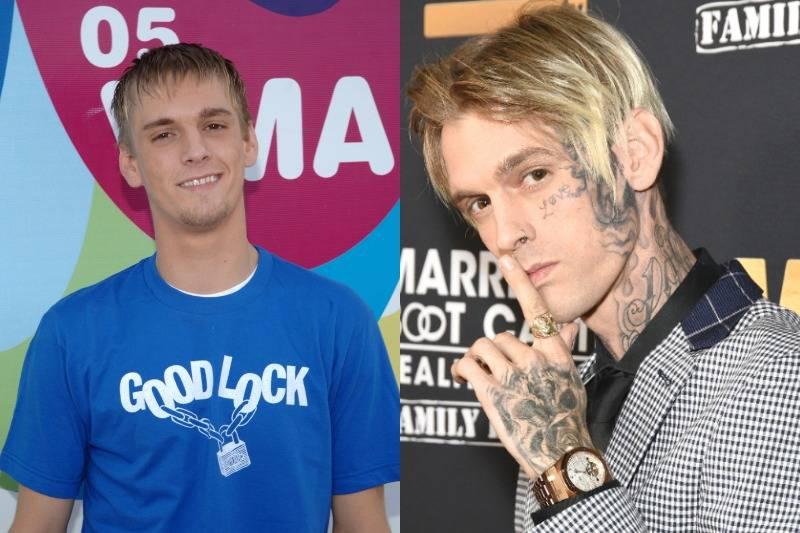 Celebrities Before And After Covering Themselves In Tattoos