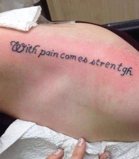The Most Hilarious Spelling Mistakes Ever Seen In Tattoos