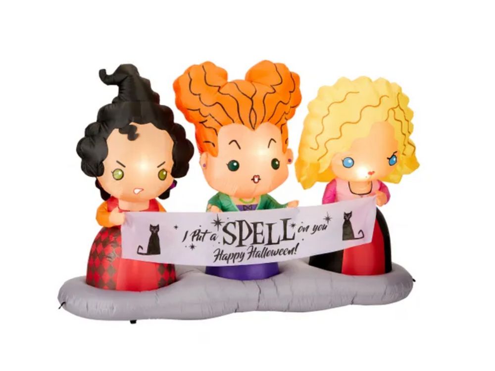 Amok, Amok, Amok! Home Depot Is Selling A 'hocus Pocus' Inflatable To Bring The Sanderson Sisters To Life