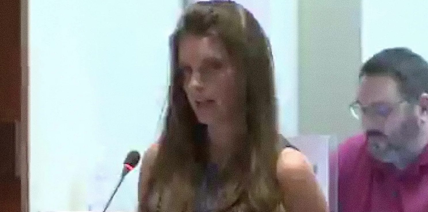 sobbing teacher abruptly quits during the heated school board meeting: “i quit being a cog in a machine that tells me to push highly politicized agendas”
