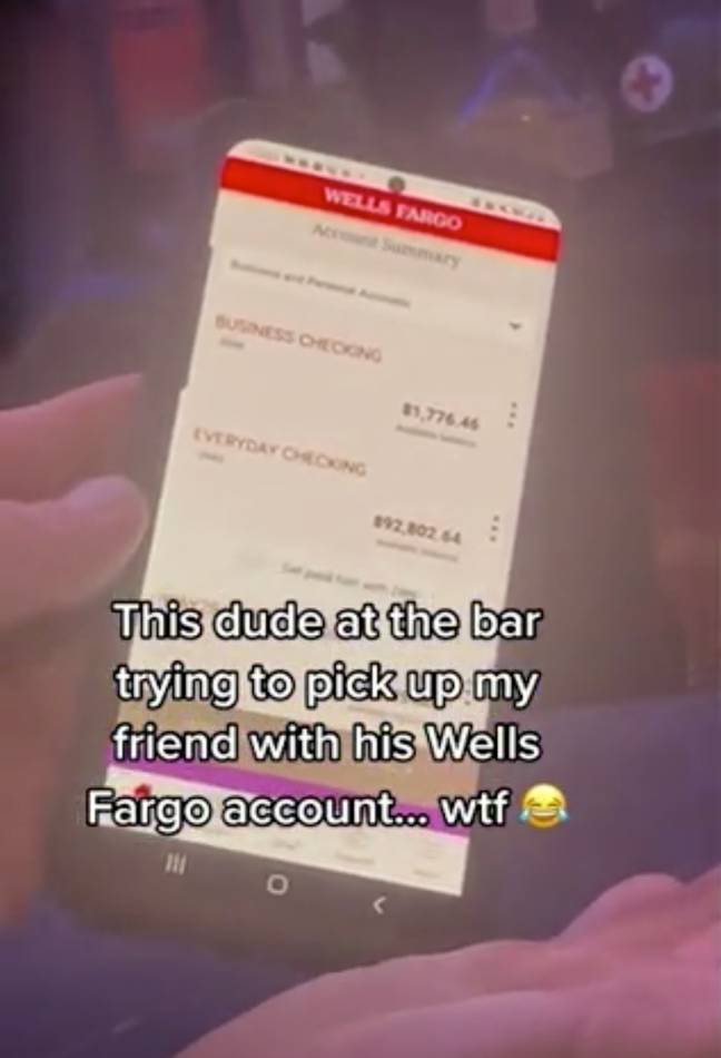 Man Tries To Impress Woman At Bar By Showing Off Bank Account Funds