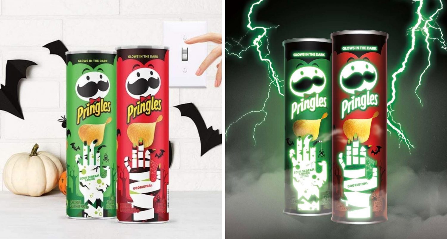 Pringles Is Releasing Glow-in-the-dark Cans For Halloween
