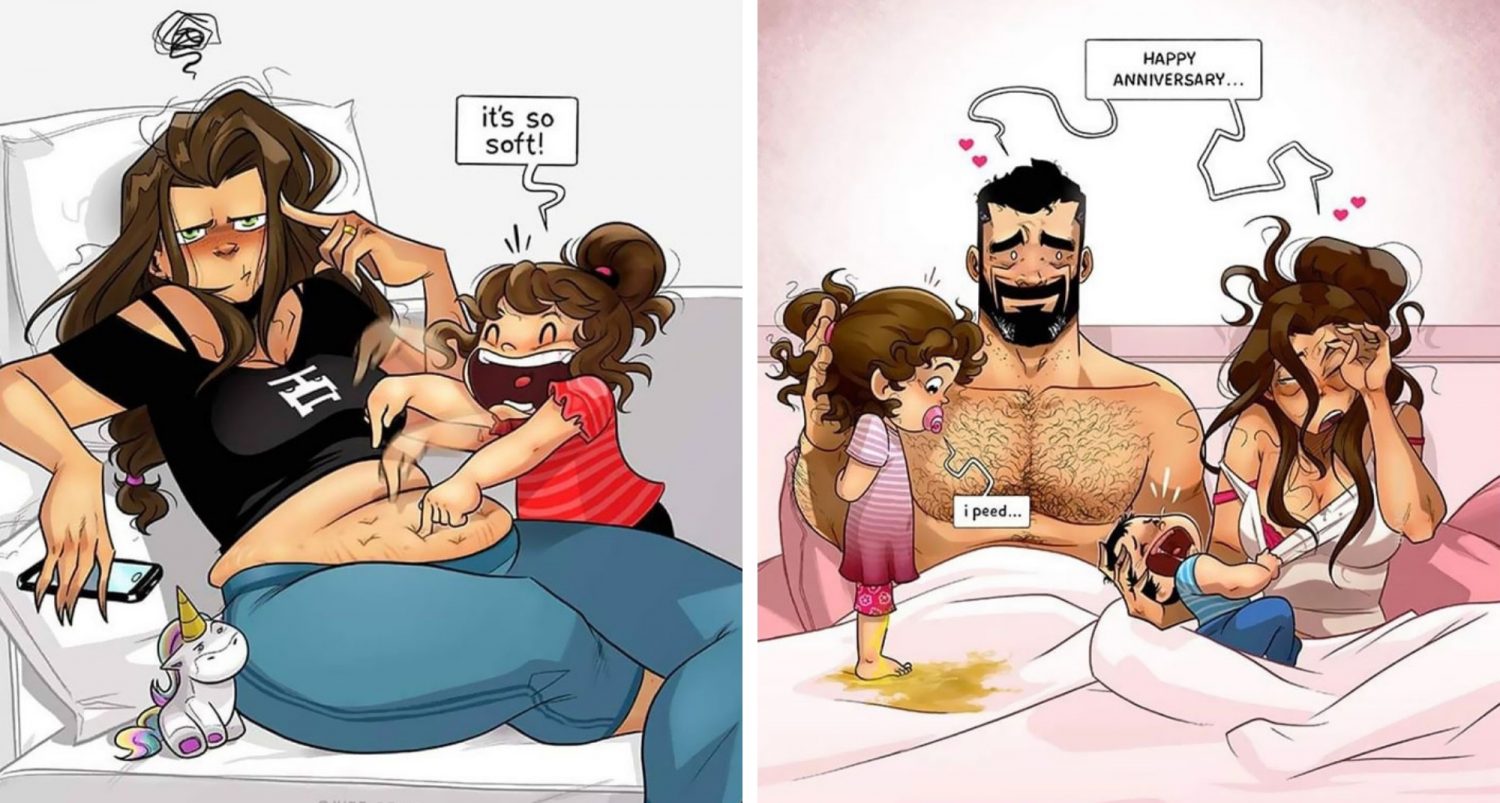 The Devir Family Welcomed Their Son Into The World, Here’s How It’s Going In 17 Funny Comics